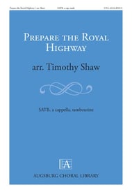 Prepare the Royal Highway SATB choral sheet music cover